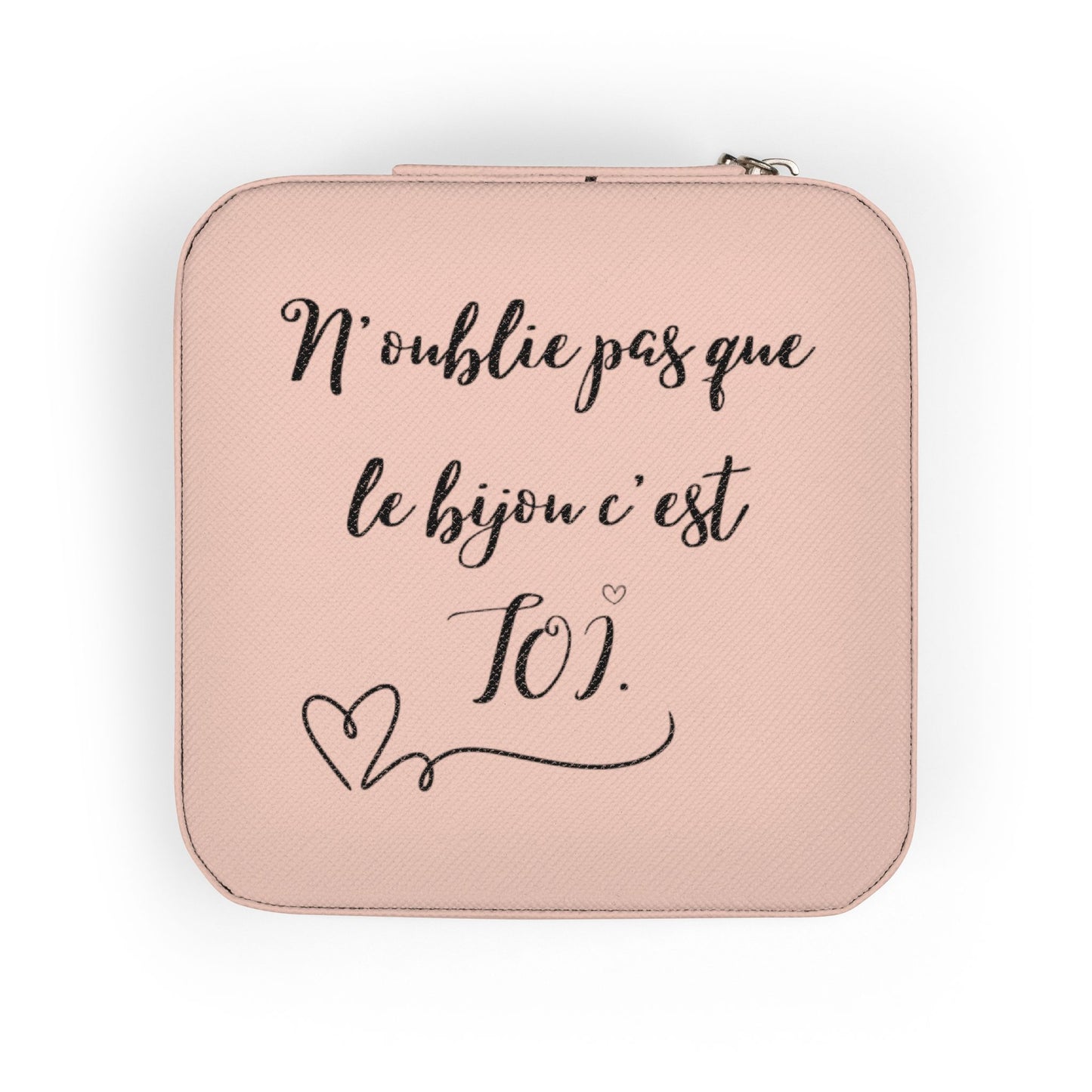 Etui de voyage pour bijoux - N'oublie pas que le bijou c'est toi · Cadeau pour femme·Amour de soi·
