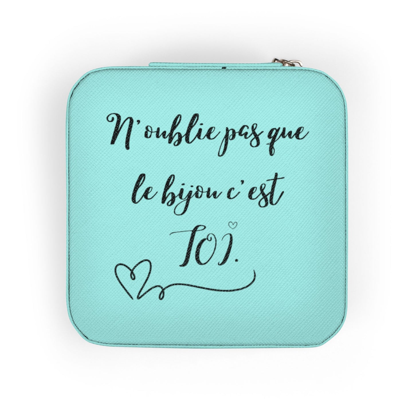 Etui de voyage pour bijoux - N'oublie pas que le bijou c'est toi · Cadeau pour femme·Amour de soi·