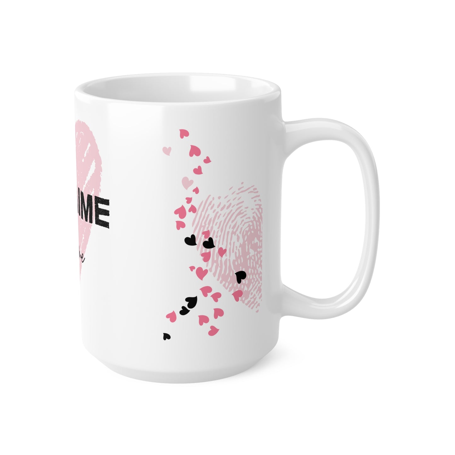 Tasse "Je m'aime et j'assume" - Coeur rose - Tasse inspiration - Amour de soi, 11oz, 15oz