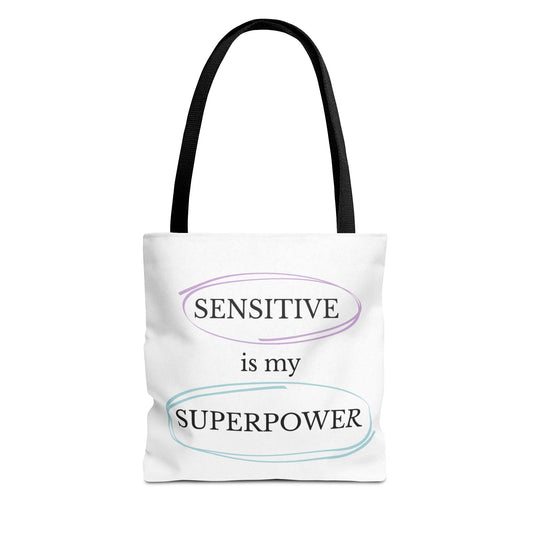 Tote Bag "Sensitive Attitude" - Estilo, Auto expresión y Empoderamiento